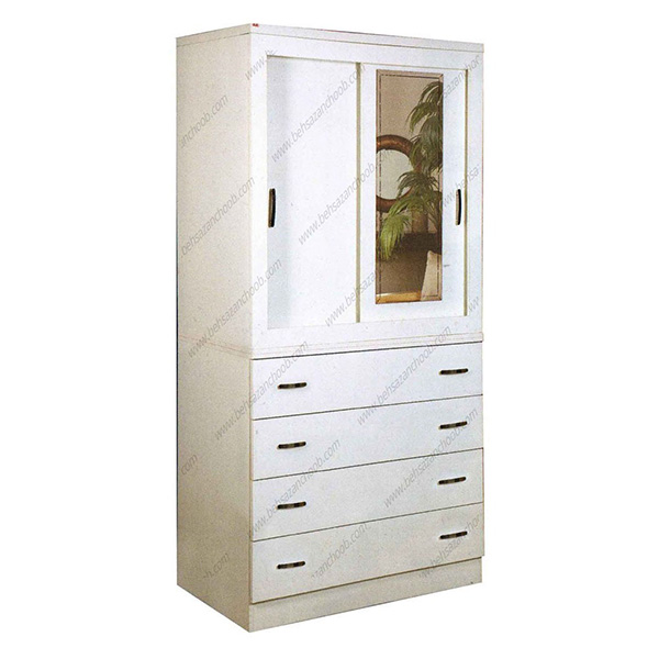 کمد ریلی چهار کشو معمولی K 119